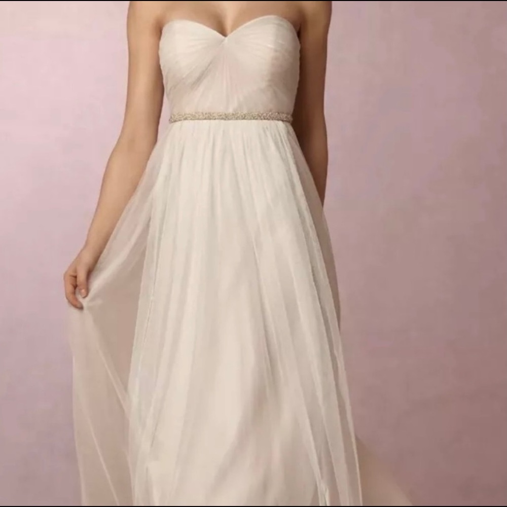 Jenny Yoo convertible tulle dress, size 14